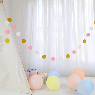 Ins Creative 4M Penkiakampė žvaigždės vėliava apvali žvaigždutė Popierinės girliandos Reklamjuostė Gimtadienio fonas Sienų papuošalai Styginių vėliava Par