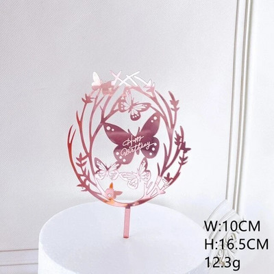 New Cartoon Happy Birthday Acrylic Cake Topper Cute Boy Witch Cake Topper For Kids Birthday Party Διακοσμήσεις τούρτας Baby Shower