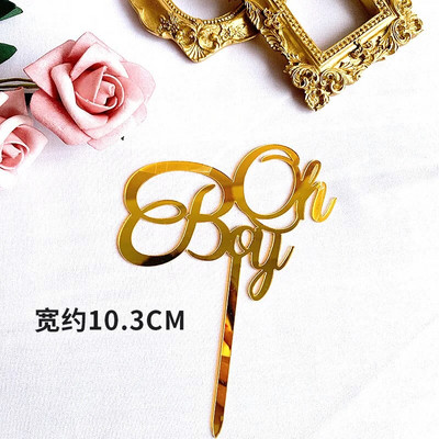 Νέο Mr&Mrs Cake Topper Χρυσό Ακρυλικό Mr Mrs Wedding Cake Topper Αρραβώνα Διακοσμήσεις γαμήλιας τούρτας Mariage Party Supplies