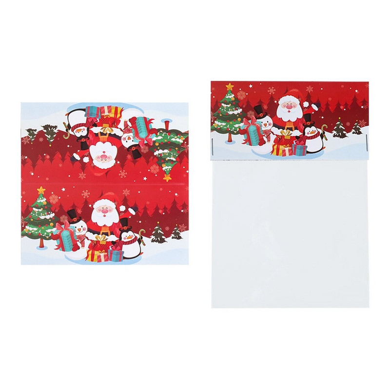 10 vnt kalėdinių skanėstų maišelių tvarsčių Linksmų Kalėdų papuošimas namams 2023 m. Kalėdų krepšio ornamentas Navidad Natal Naujųjų metų dovana 2024 m.