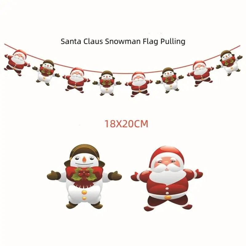 Kalėdų papuošalai Kalėdų eglutė Kojinės Snaigės traukiamos vėliavos Linksmų Kalėdų Naujųjų Metų vakarėlis Prekybos centras Kabanti bandelė
