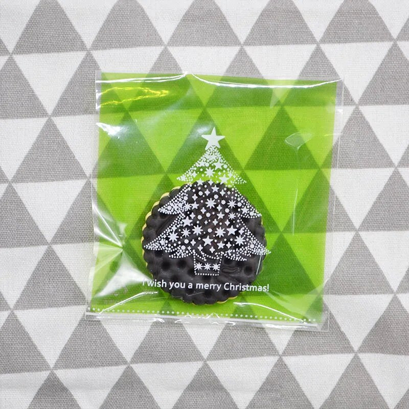 50vnt 10x10cm kalėdiniai saldainių maišeliai Mielas moliūgų vaiduoklių dovanų maišelis sausainiams Užkandžių maisto pakavimas Helovino vakarėlio dekoro reikmenys