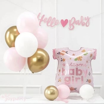 INS Hello Baby Letter Flag Banner Baby One Hundred Days Happy Birthday Party Background Κρεμαστή γιρλάντα DIY Διακοσμητικά Προμήθειες