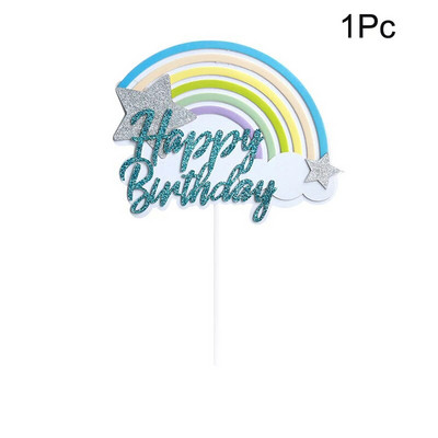 10 τμχ Διακοσμήσεις Baby Shower Its A Boy Girl Cupcake Topper Tools for 1st Birthday Party Favor Oh Baby Kids DIY Cake Decoration