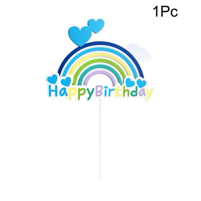 10 τμχ Διακοσμήσεις Baby Shower Its A Boy Girl Cupcake Topper Tools for 1st Birthday Party Favor Oh Baby Kids DIY Cake Decoration