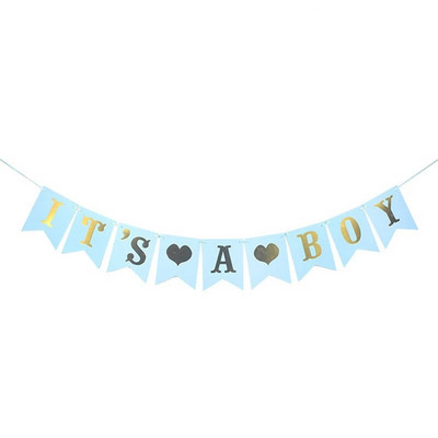 10 τμχ Διακοσμήσεις Baby Shower Its A Boy Girl Cupcake Topper Tools for 1st Birthday Party Favor Oh Baby Kids DIY Cake Decoration