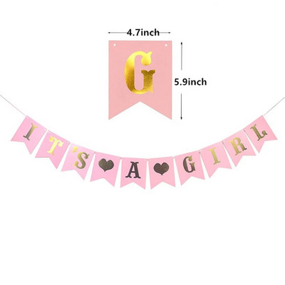 10 τμχ Διακοσμήσεις Baby Shower Its A Boy Girl Cupcake Topper Tools for 1st Birthday Party Favor Oh Baby Kids DIY Cake Decoration