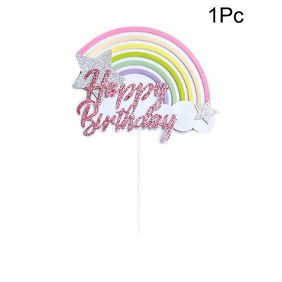 10 τμχ Διακοσμήσεις Baby Shower Its A Boy Girl Cupcake Topper Tools for 1st Birthday Party Favor Oh Baby Kids DIY Cake Decoration