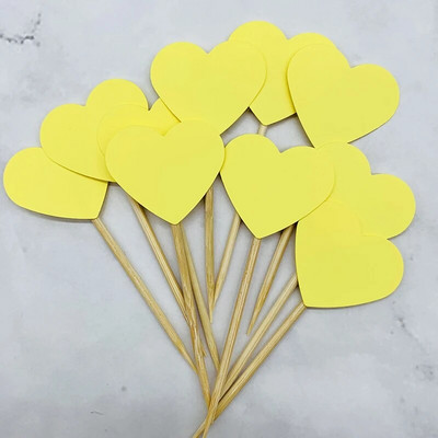 20 Κομμάτια/Παρτίδα lovely heart star Cake Topper Cake Top Cupcake Toppers Flag Birthday Party Wedding Decoration Cake Party Decor