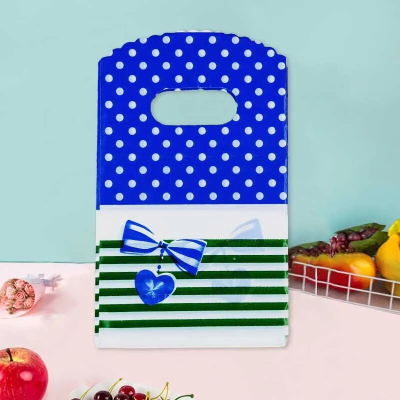 50 vnt 9x15 cm mažo papuošalų maišelio raštas plastikinio maišelio auskarai plaukų kortelės dovanų maišelis saldainių sausainių vakarėlis pakavimo maišelis su rankena