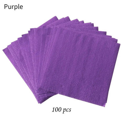 100 vnt 10x10 cm aliuminio folijos saldainiai šokoladiniai sausainiai skardinis vyniojamasis popierius „pasidaryk pats“ metalinis įspaudimas dovanų amatų popierius pakavimo popierius