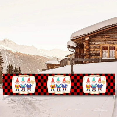 1 τεμ Χριστουγεννιάτικο υπαίθριο Banner Flags Merry Christmas Garden Mall Banner Decorati Navidad Χριστουγεννιάτικο Δώρο Πρωτοχρονιάτικο Διακόσμηση σπιτιού
