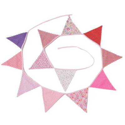 Party Flag Candy Bar Διακόσμηση γιούτα Country Διακόσμηση γάμου Bunting γιούτα γιρλάντα λινάτσα Bunting Banner Hawaii Flags