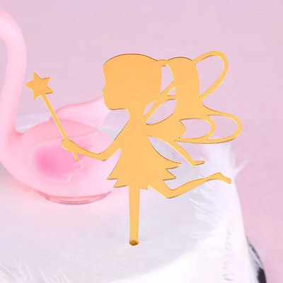 Έρως γάμος Cake Topper Magic girl Χρόνια πολλά Cupcake Toppers Ημέρα του Αγίου Βαλεντίνου Cake Flags Πάρτι Γάμος διακόσμηση ψησίματος