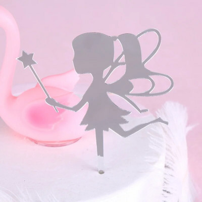 Έρως γάμος Cake Topper Magic girl Χρόνια πολλά Cupcake Toppers Ημέρα του Αγίου Βαλεντίνου Cake Flags Πάρτι Γάμος διακόσμηση ψησίματος