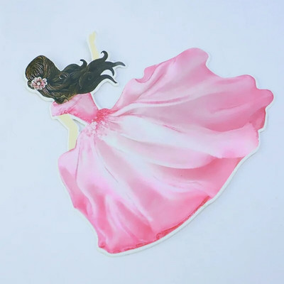 INS Pink Princess Happy Birthday Cake Topper Glitter Gold σημαία για τούρτα πεταλούδα Για διακόσμηση επιδόρπιο τούρτας για πάρτι γάμου