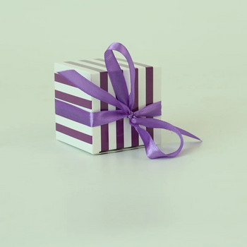 10 τμχ ΝΕΑ Δημιουργική Μίνι Ριγέ μοτίβο Μπομπονιέρες Μπομπονιέρες Γάμου Συσκευασίας Κουτί δώρου Γάμου σε χαρτοκιβώτιο