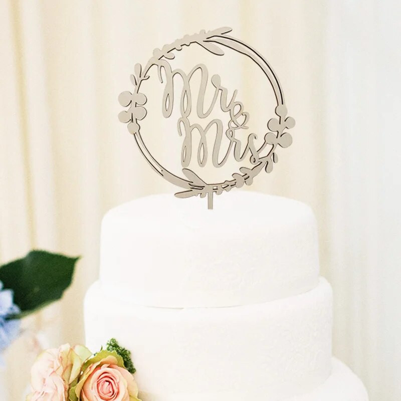 INS Naujas medinis vestuvių ponios torto apmušalas Gėlės Vestuvių tortų apmušalas vestuvių vakarėliui tortų dekoravimui Vakarėlio reikmenys didelio dydžio