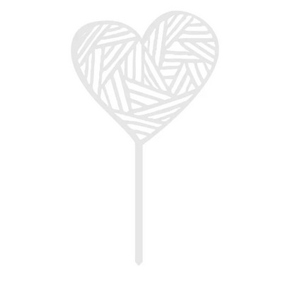 Νέο 2022 Love Wedding Cake Topper Gold Heart Wedding Cupcake Topper για Διακοσμήσεις για πάρτι για την ημέρα του Αγίου Βαλεντίνου