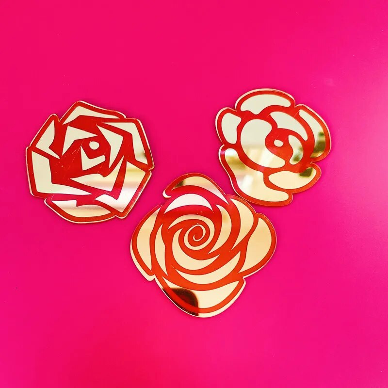 INS naujas meilės vestuvių torto užpilas Auksinis raudonas Linksmos Valentino dienos širdelės tortas, skirtas vestuvių gimtadienio vakarėliui papuošti