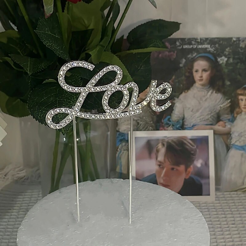 Su gimtadieniu torto dangtelis Sidabrinis Gimtadienio Akrilinis torto apmušalas vaikams Gimtadienio vakarėlio tortų papuošimai Baby Shower Dropshipping