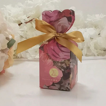 10 бр. Парти кутия за бонбони в стил ваза Сватбена кутия за бонбони Европейска кутия за ваза Кутия за връщане на сватбени подаръци