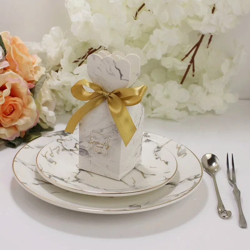 10 vnt vazos stiliaus vakarėlio saldainių dėžutė vestuvių saldainių dėžutė Europos vazų dėžutė vestuvių dovanų grąžinimo pakavimo dėžutė