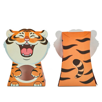 6tk/partii Uus loomade kommikarp Punane panda Koala kinkekarp Koera/Kissu akna kommikarp lastele sünnipäevapeotarbed jõulukinkekarp
