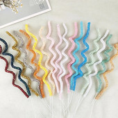 4 τμχ/σετ Rainbow Long Pencil Cake Γιορτινό πάρτι Γενέθλια Επιδόρπιο Τούρτα γενεθλίων Κεριά Γάμου Τούρτας