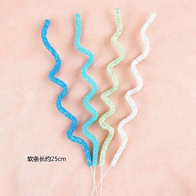 4 τμχ/σετ Rainbow Long Pencil Cake Γιορτινό πάρτι Γενέθλια Επιδόρπιο Τούρτα γενεθλίων Κεριά Γάμου Τούρτας