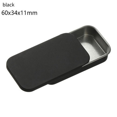 1 vnt kelių dydžių mini geležies dėžutės skaidrės stačiakampės tuščios skardinės laikymo dėžutė vestuvių papuošalų piliulių dėklai nešiojamieji skardinių dėžučių konteineriai