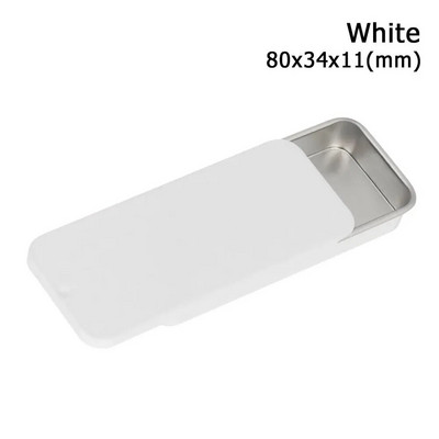 1 vnt kelių dydžių mini geležies dėžutės skaidrės stačiakampės tuščios skardinės laikymo dėžutė vestuvių papuošalų piliulių dėklai nešiojamieji skardinių dėžučių konteineriai