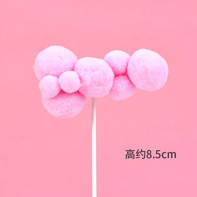 Cakelove Cute Colorful Clouds Cake Topper Girl For Kids Baby Hot Air Balloon Χρόνια πολλά Διακόσμηση τούρτας Δώρα γενεθλίων