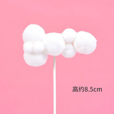 Cakelove Cute Colorful Clouds Cake Topper Girl For Kids Baby Hot Air Balloon Χρόνια πολλά Διακόσμηση τούρτας Δώρα γενεθλίων