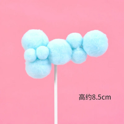 Cakelove Cute Colorful Clouds Cake Topper Girl For Kids Baby Hot Air Balloon Χρόνια πολλά Διακόσμηση τούρτας Δώρα γενεθλίων