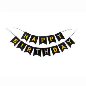 Διακοσμητικά πάρτι γενεθλίων Happy Birthday Banner Bronzing Banner Παιδικό πάρτι γενεθλίων Διακόσμηση τοίχου για το σπίτι