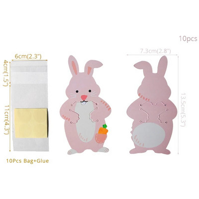 10 τμχ Ζούγκλα Ζώο τσάντα καραμέλα Διακοσμήσεις για πάρτι γενεθλίων Παιδικό σαφάρι πάρτι Πλαστικές τσάντες μπισκότων για καλεσμένους Baby shower boy μπομπονιέρες