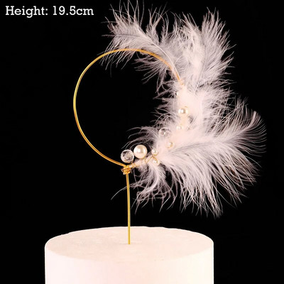 Κορίτσι με νήμα πεταλούδας, σιδερένιο λουλούδι, γιρλάντα, γενέθλια, γάμος, διακόσμηση τούρτας με σημαίες, επιδόρπιο, προμήθειες ψησίματος