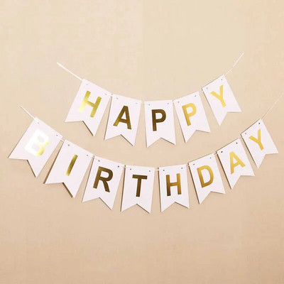 5 εκατ. 12 σημαίες σημαιοφόρο πανό Χρόνια πολλά Διακόσμηση για τα πρώτα αγόρια για πάρτι κοριτσιών Κουτσοκόπουλα προμήθειες Παιδιά Η 1η μου χάρτινη γιρλάντα ενός έτους