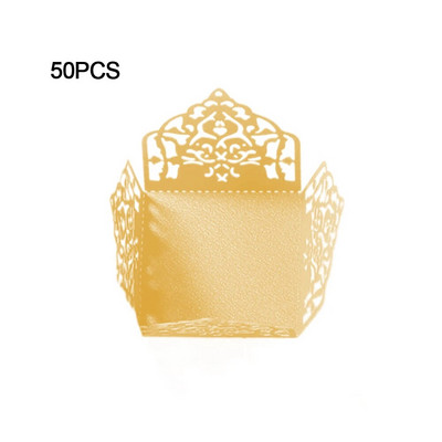 50 τεμ. Σοκολατένια περιτυλίγματα λουλουδιών Χαρτί ζαχαροπλαστείο Μπομπονιέρες και δώρα γάμου Είδη για πάρτι γενεθλίων Είδη γάμου