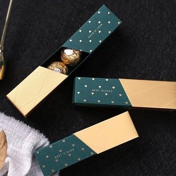 10 τεμ. Bronzing Candy Box Κουτιά σοκολάτας Δώρο Γαμήλια μπομπονιέρα Κραγιόν Μοντελοποίηση Δώρο Κουτί δώρου Γενέθλια Πάρτυ γενεθλίων Ημέρα του Αγίου Βαλεντίνου