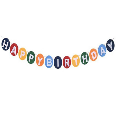 Πολύχρωμο πάρτι σημαία με θέμα την Pinata Μεξικάνικο Χρόνια πολλά Πανό με τσόχα τετράγωνα πανό Ουράνιο τόξο Καλοκαιρινό παιδικό παιδικό ντους διακοσμήσεις Σημαία