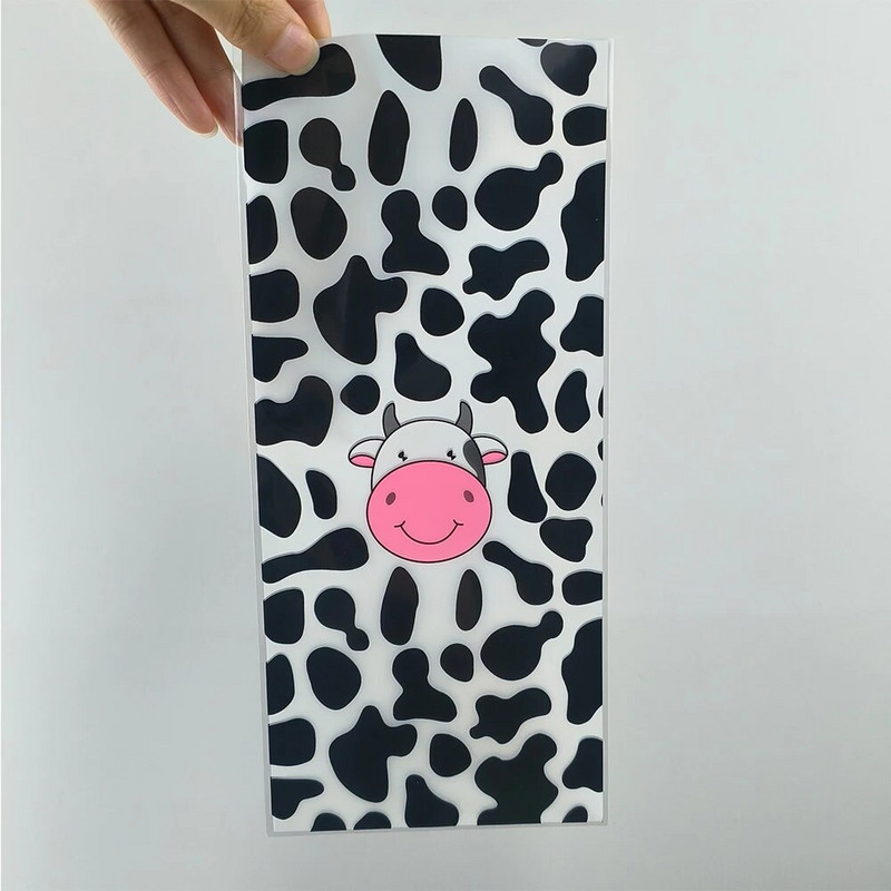 10-50 τμχ Τσάντες με εκτύπωση αγελάδας Τσάντες καραμέλας Πλαστικές τσάντες καλούπι για καλεσμένους Μπομπονιέρα με θέμα το πάρτι γενεθλίων με θέμα τα ζώα φάρμας