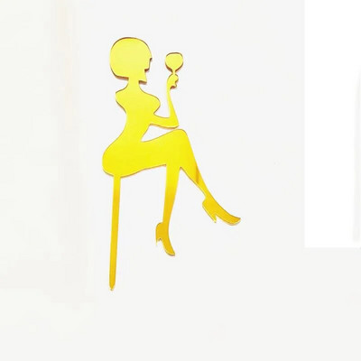 2022 Νεότερο INS Acrylic Mr & Mrs Proposal Cake Toppers For Womens Mens Lovers Weddings Engaged Party Cake Decorations Toppers