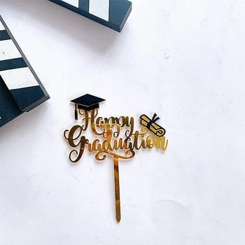 Class of 2023 Cake Topper Acrylic You Did It Congrats Grad Cake Topper for Graduations College Celebrate Party Cake Decorations