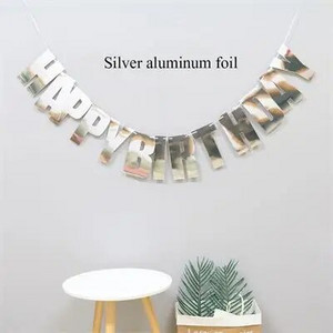 Creative Happy Birthday Banner Decoration Party Supplies First Birthday Boy Girl Party Baby Shower Birthday Party Decorations