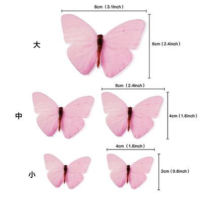 Geomertic Pink Gold Butterflies Happy Cake Toppers for Happy Birthday Cupcake Cake Topper Baby Shower Unicorn Cake διακοσμητικά