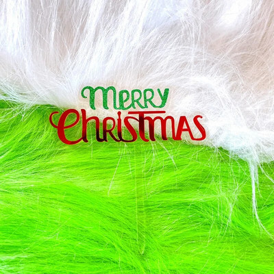 Διπλή στρώση ακρυλικό κέικ Topper Cartoon Merry Christmas Snowman Elk Theme Baking Party Favors