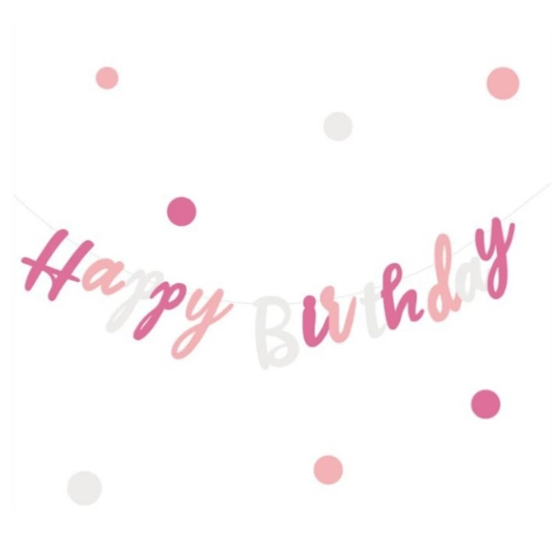 Μπάνερ γενεθλίων Διακόσμηση γιρλάντα Μοντέρνα και εξαίσια Νέα Χρόνια Πολλά Διακόσμηση Χρόνια Πολλά