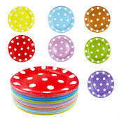 10 τμχ/70 τμχ, Είδη πάρτι γενεθλίων, χάρτινο πιάτο μιας χρήσης